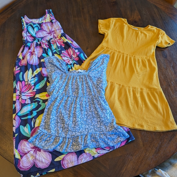 Gymboree/Old Navy/ally B set of 2 dresses and 1 top size 10-12 - Picture 1 of 13